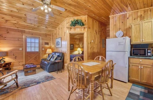 Waynesville House | Classic lake cabin with WiFi, deck, kitchen, partial AC - dogs OK
