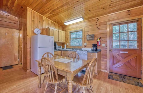 Waynesville House | Classic lake cabin with WiFi, deck, kitchen, partial AC - dogs OK