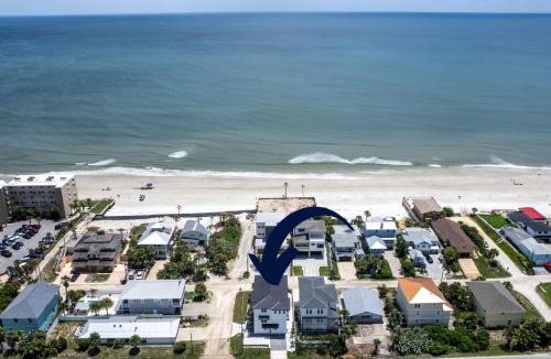 New Smyrna Beach House | Coastal Dream! Ocean Views! Pool! Seconds From The Beach! 2601S