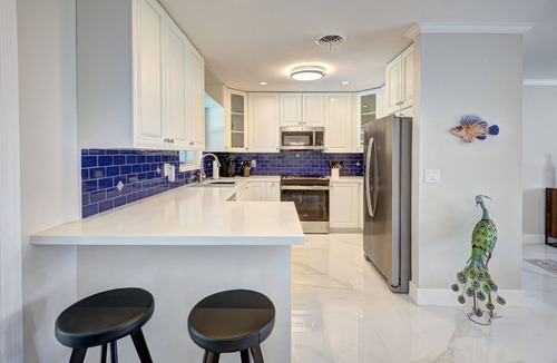Deerfield Beach House | Coastal Modern Pool home just 2 miles from the beach! Tropical Oasis Backyard!