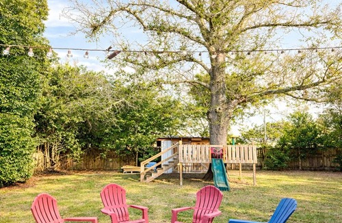 Panama City House | Coastal Retreat Near PCB Family Friendly + Backyard Treehouse!