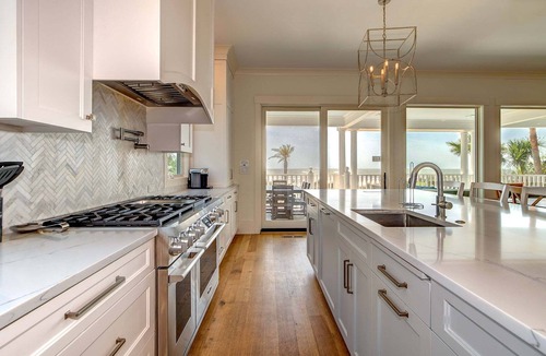 Isle of Palms House | 🌅Coastal Sunrise🌅Ocean Front on Ocean Blvd. Private Pool/hot tub, stunning ocean views!