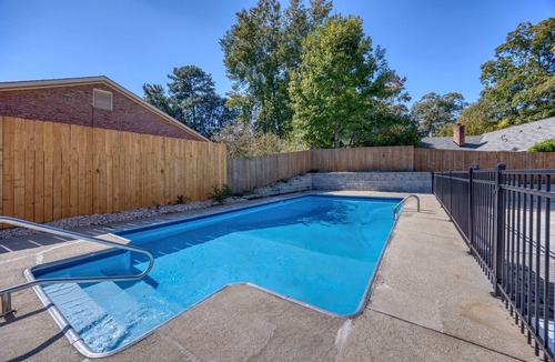 Fortson House | Columbus Oasis with Pool: Hot Tub and Family Fun!