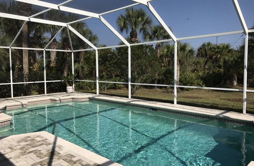 Lehigh Acres House | Comfortable detached house for 4 pers. with large terrace and heated pool