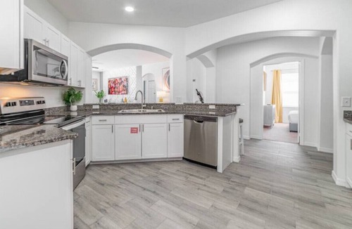 Sunset Ridge House | Convenient House Near Dis, game room w/luxury pool