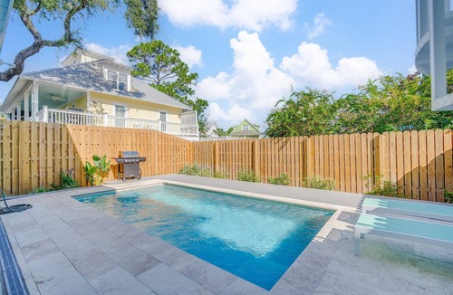 Tybee Island Cottage | Coral Cottage - New Construction Charming 3-bed/3-bath cottage with PRIVATE POOL