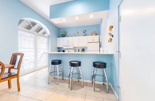 Historic Seaport Apartment | Coral Reef Suite | 1 bed, 1 bath monthly rental near Key West's historic waterfront
