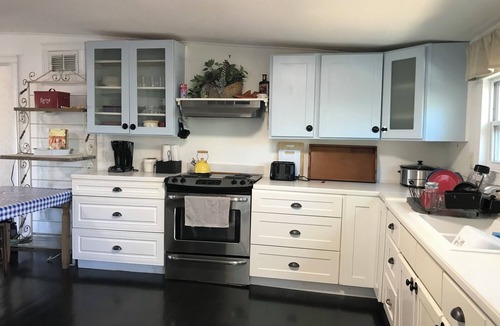 Floral City Cottage | Cottage at Water's Edge 2 Bedroom with dock, covered deck, WiFi, AC
