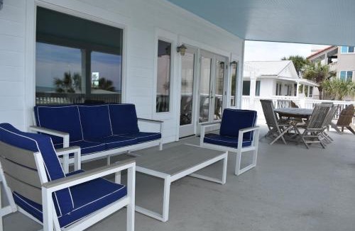St. Augustine Beach House | Cottage One Gorgeous Ocean View From 60 foot Deck