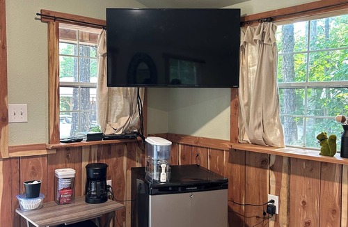 Mountain View Cabin | Cozy 1-bedroom cabin in quiet campground surrounded by nature.