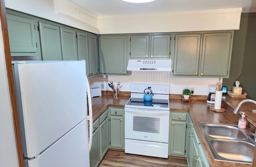 Beech Mountain Condo | Cozy 2-bedroom condo in charming Beech Mountain with ski slope & mountain views!