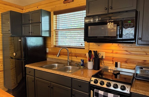Hiawassee Cabin | Cozy cabin, whispering creek, and fire pit