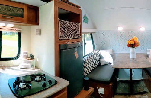 Cypress Lake House | Cozy camper living in a prime location