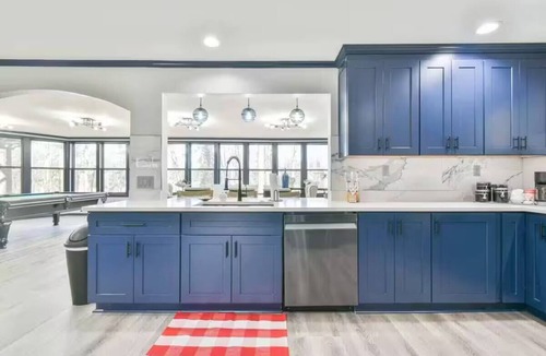 Flowery Branch House | Cozy lakefront chalet with amazing lake views, game tables, hot tub and fire pit
