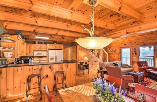 Blairsville Cabin | Cozy Mountain Cabin - Panoramic Mountain Views