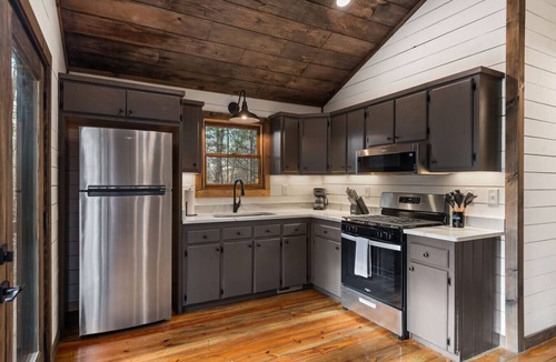 Epworth House | Cozy Pet-Friendly Cabin w/Firepit | Blue Ridge