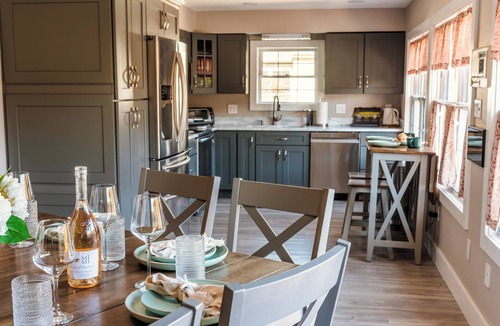 Lake Shore House | Cozy Waterfront Retreat w/Dock, Hot Tub, Fire Pit, Game Room, Pet Friendly
