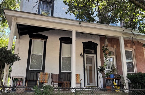 Roxborough-Manayunk House | Creative’s charming 2-bedroom house in Philadelphia, HVAC/mid- century esthetic.