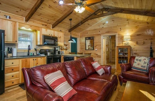 Pisgah Forest Cabin | Creekside Log Cabin in Pisgah Forest
