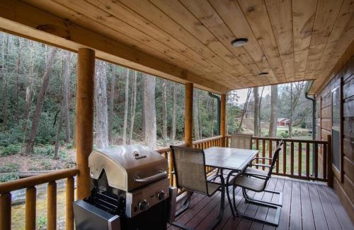 Pisgah Forest House | Creekside Log Cabin · Creekside Log Cabin