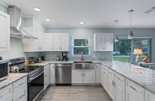 Crystal River House | Crystal River Pool Home ~ Waterfront w/Boat Dock, Hot Tub & fenced backyard.
