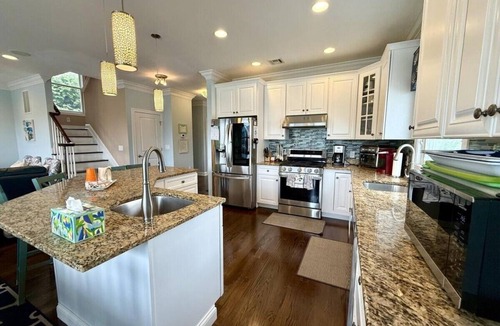 Point Pleasant Beach House | Custom Lakefront Beach House with HEATED POOL!