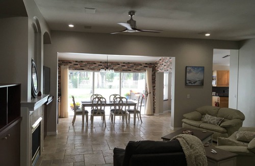 Waters Edge House | Daytona beach area Vacation Pool/ Golf course home/ 15 minutes to the beach.
