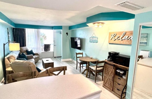 Ortona Park Apartment | Daytona Beach Resort Oceanfront 1 Bedroom Suite, 2 Queen Beds