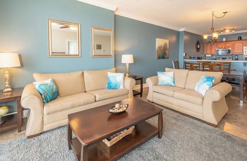 Bid-a-wee Beach Condo | Deja'Blue @ Ocean Reef beautiful 2/2 with great Gulf front balcony, family fun!