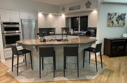 Margate City House | DELUXE Margate Beach Home with POOL, JACUZZI, & Spectacular Bay View - Sleeps 12