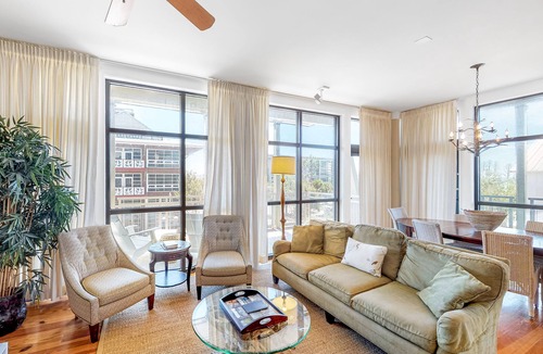 Port St. Joe Condo | Deluxe, Single-Level Condo w/ Free WiFi, a Shared Pool, & Private Beach Access