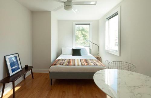 Brewerytown Apartment | Designer 2-Bed Loft in Art Museum Area with Patio