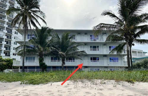 Bel Air Apartment | Direct Oceanfront Studio in Lauderdale by the Sea