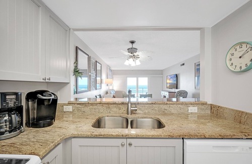 New Smyrna Beach Condo | Direct oceanfront condo with private balcony, heated beachfront pool, and beach access