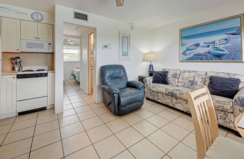 Golden Beach Condo | Directly on the Gulf - Unit 12 - 1 Bedroom - Second Floor - Sleeps up to 5