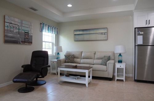 Englewood Condo | Directly on the Key w/Private entry to Englewood Beach and Bayside views! Unit A