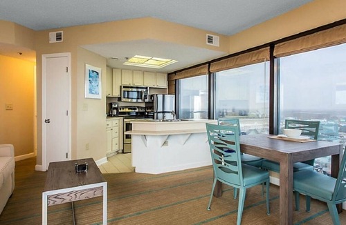 Downtown Myrtle Beach Condo | Discounted! March Spring Break SeaGlass Tower on the beach, steps from the city.