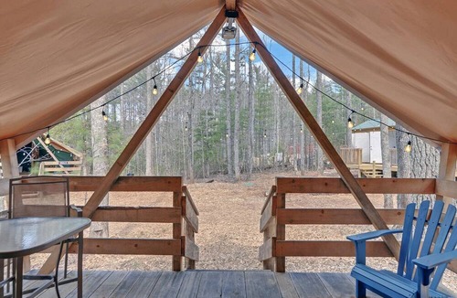 Suches RV Rental | Discover the Best Glamping in Georgia with a Stay in This Safari Tent