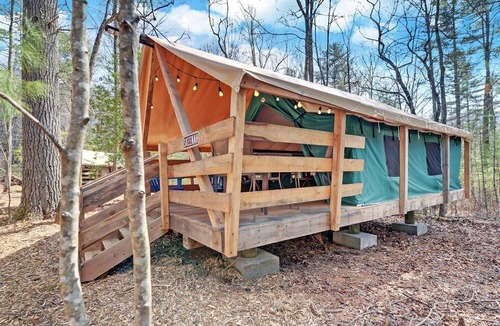 Suches RV Rental | Discover the Best Glamping in Georgia with a Stay in This Safari Tent