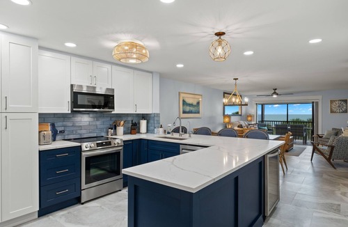 Beachview Country Club Estates Condo | Discover unparalleled luxury in this newly designed Gulf-front condo on Sanibel Island.