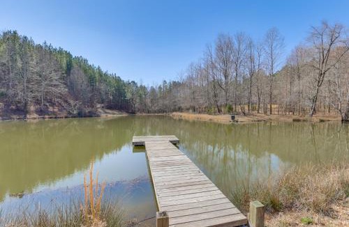 Argo House | Dock, Canoe & Patio: Lakeside Cottage in Alabama