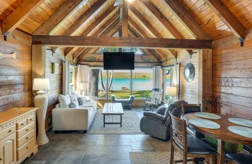 Okeechobee House | Dock & Views! Waterfront Cabin on Lake Okeechobee