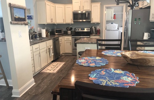 Doctor's Arm House | Doctors Arm waterfront with pool and Tiki hut. Ocean and backcountry access.