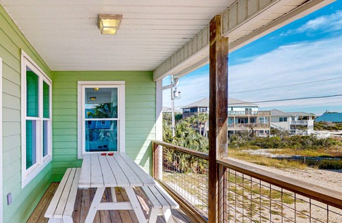 Cape San Blas House | Dog-friendly beach house with a private pool, firepit, AC, & washer/dryer