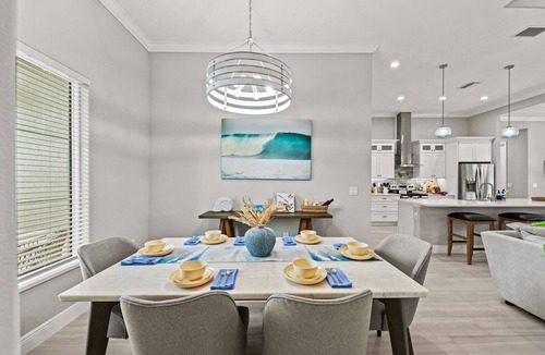 Long Meadow House | Dog friendly home with private pool, lanai, family games, and internet
