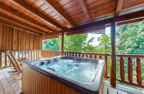 Sevierville House | Dog Friendly Mtn Studio Cabin, Sleeps 2, Hot Tub