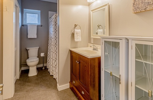Tuckasegee House | Dog-friendly, waterfront home with hot tub, two kitchens, AC, fireplace, & W/D