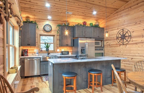 Wolf Laurel Cabin | Double Your Fun | Views, Game Room + Biltmore Pass 🎮🌄 by Hatley Pointe