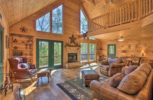 Ellijay House | Dreamy Ellijay Resort Cabin w/Game Room & Decks!