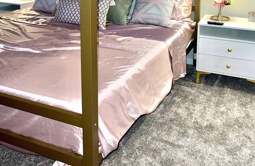 Channel District Apartment | Dreamy Pink Resort Style Oasis in Channelside
